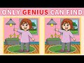 【Spot the difference】Difficult🚨 Only genius can find 3 differences | Japanese Puzzle