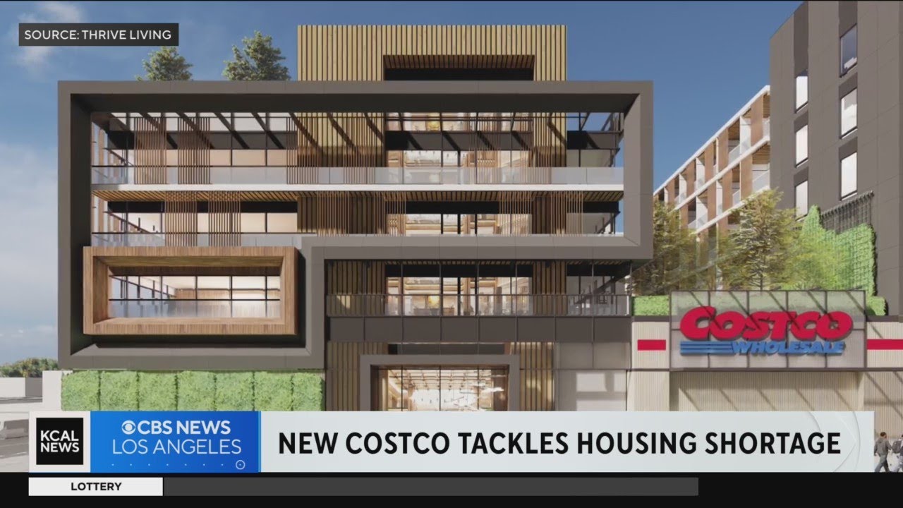 New South LA Costco plans to build 800 apartments on top of warehouse