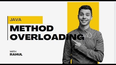 Java Method Overloading || Constructor Overloading || Operator Overloading