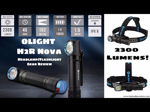 OLIGHT H2R Nova 2300 Lumen Headlamp Review