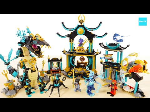 LEGO NINJAGO Temple of the Endless Sea 71755 Speed Build