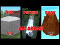 ALL TRAINING AREAS IN SUPER POWER TRAINING SIMULATOR - ROBLOX