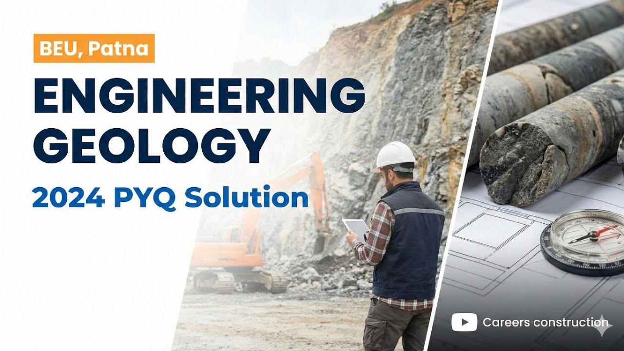 Part-2 II Engineering Geology II BEU II PYQ Solution 2024