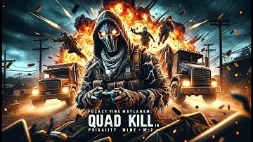 Quad Kill Explosion: Proximity Mine Mayhem in COD MW2!