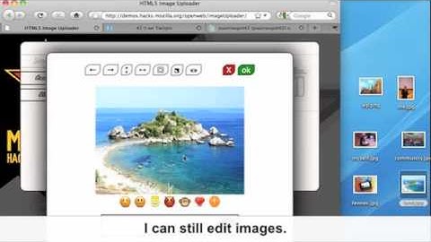 HTML5 image uploader