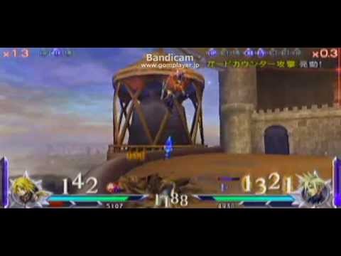 【ディシディア012 FINAL FANTASY】 ジタン VS クラウド