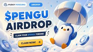 SOLANA CRYPTO AIRDROPS : Pudgy Penguins Airdrop Season 2 On Solana | Claim PENGU NOW