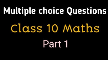 Multiple choice questions/Class 10 Maths part2/ Geometry/mcq/Maharashtra state board