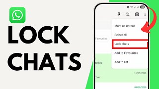 How to Lock Chats on Whatsapp?