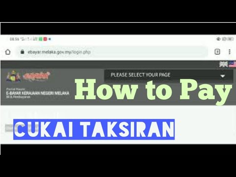 How to make payment for tax assessment of the State of Malacca: E-Bayar - #MULO Social Vlog