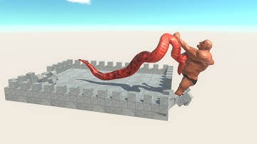 SKY ARENA REMASTERED TITANOBOA vs EVERY UNIT - Animal Revolt Battle Simulator