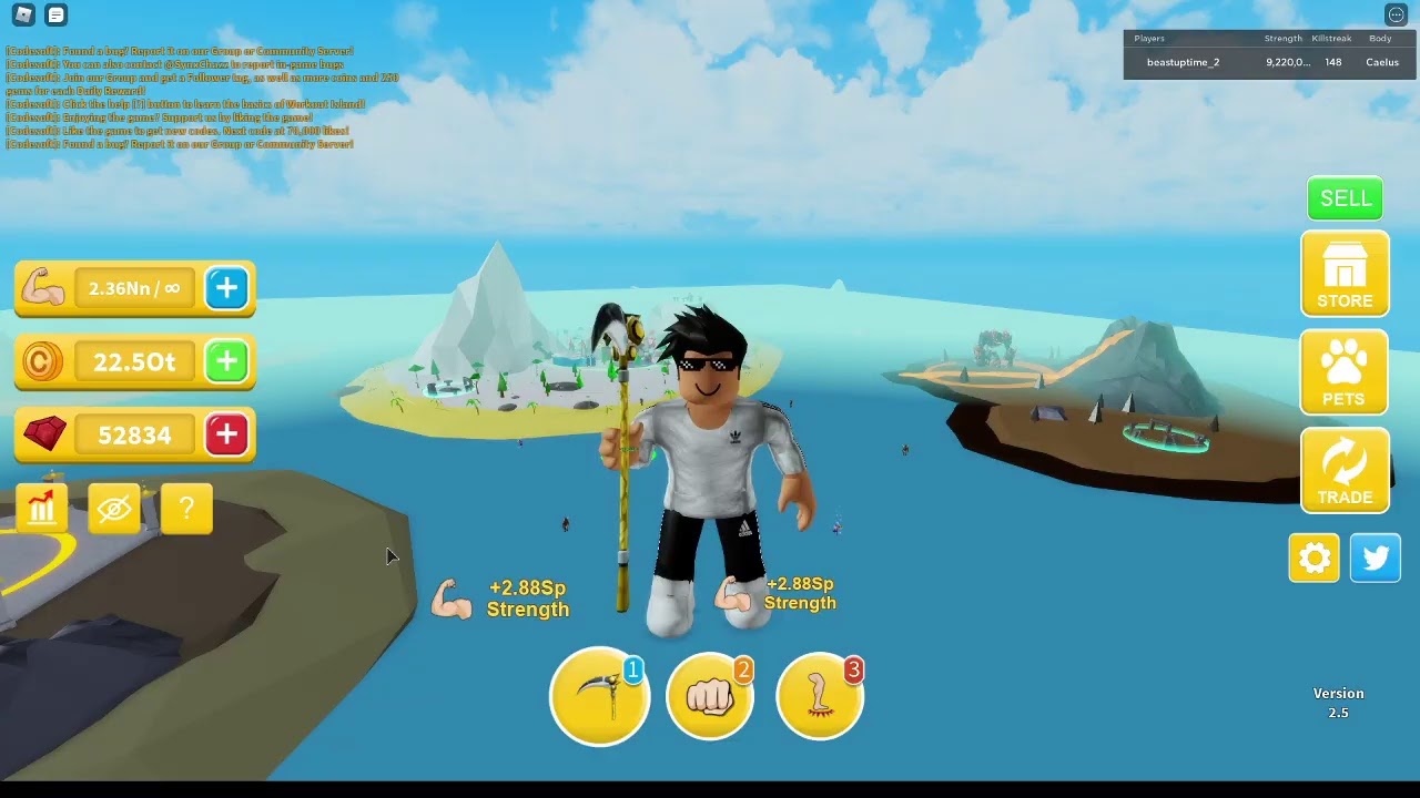 Workout island grind stream