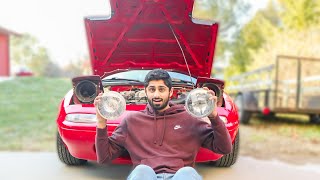 How To Install Headlights On Miata! by Navs Garage 283 views 5 months ago 5 minutes, 14 seconds