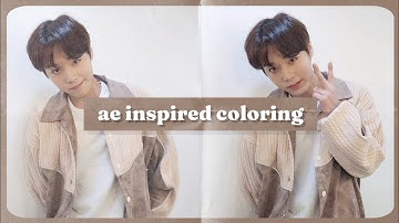 ae inspired coloring ♡ alight motion