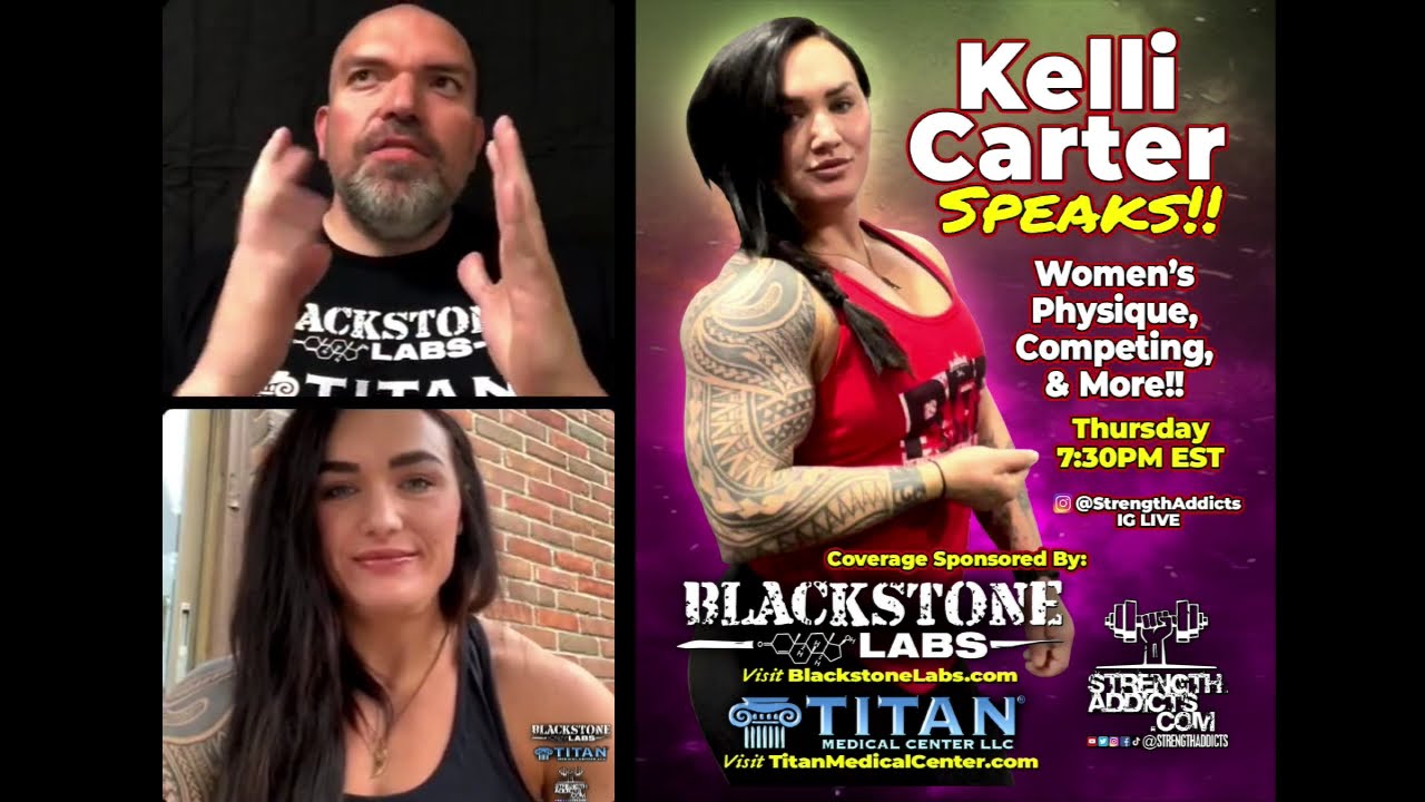 Kelli Carter - Muscular Woman On A Mission!! - YouTube