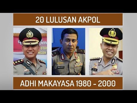 20 Lulusan AKPOL Akademi Kepolisian Peraih Adhimakayasa 1981 2000