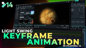 Create a Realistic Light Swing Effect in Filmora 14! (Keyframe Animation Tutorial)