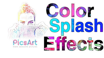 Color splash effect in PicsArt | PicsArt editing tutorial | color effect