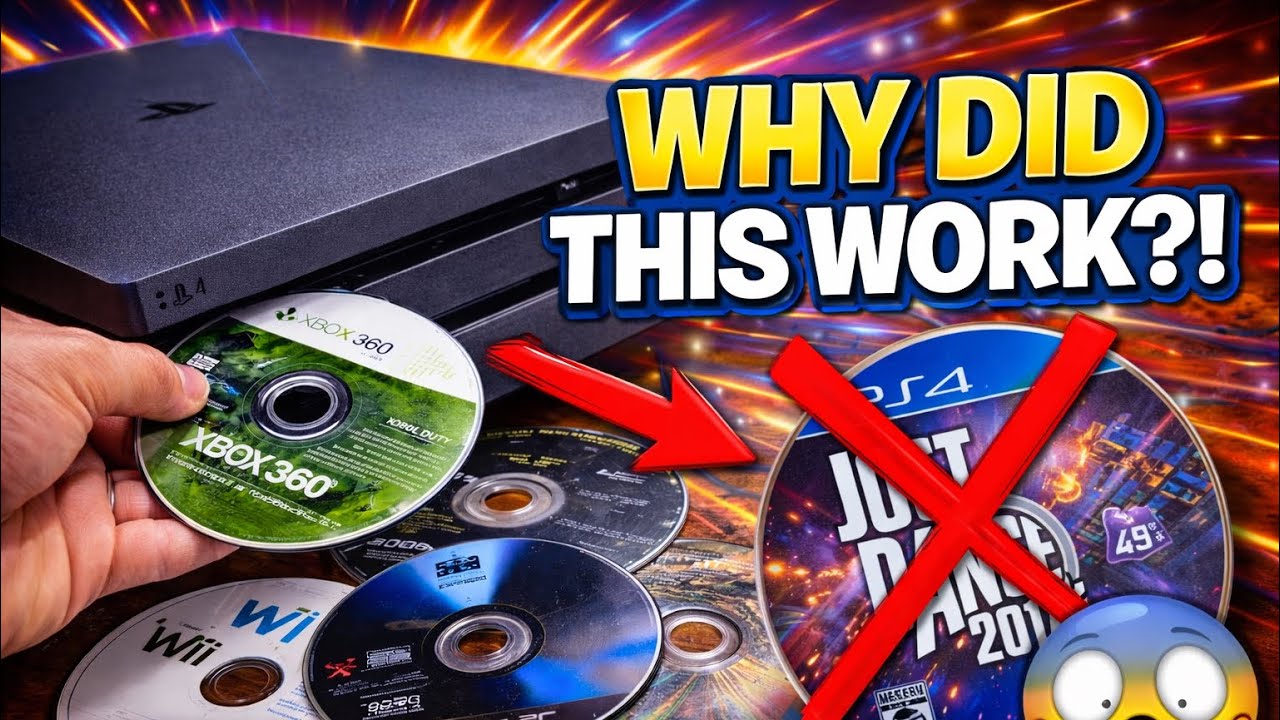 I Put Random Discs Into My PS4… This One Shouldn’t Work