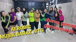 SENAM AEROBIC MUSIK BARAT HITS BY FESYA SAHARA // CHOREO BIKIN NYOSSSS KERINGAT