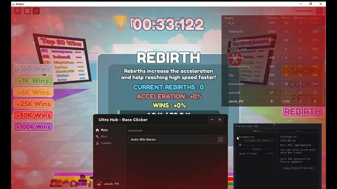 🏆 Race Clicker Script Pastebin YouTube