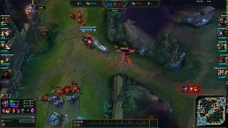 League of legends: Shaco bug (killed while invisible by autos)
