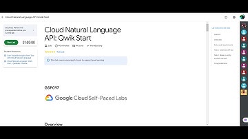 Cloud Natural Language API:Qwik Start | #qwiklabs | #GSP097 | Lab Solution |Google Cloud Arcade 2025
