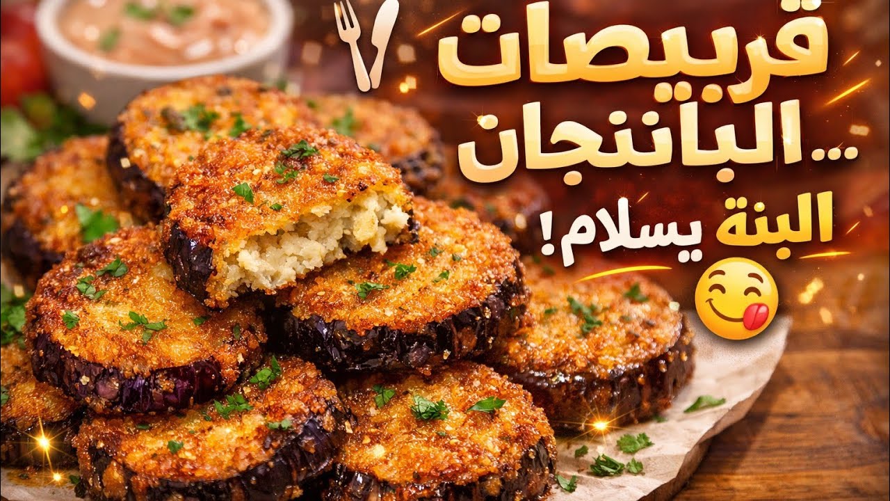 💥 قريصات الباذنجان راهي تشهي 😱 كيما قريصات الحوت! 😋💜والبنة يااا سلام 👌👌
