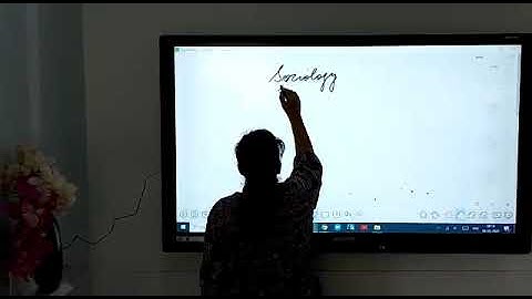 Online classes using promark Interactive Flat Panel