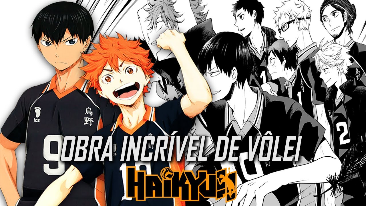 O anime de vôlei: Haikyu 