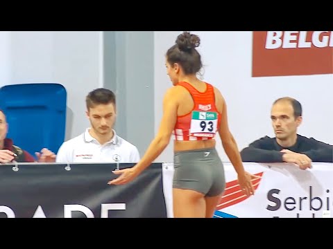 2 Women Ejected 60m Sprint 2023 Belgrade Indoor Meeting