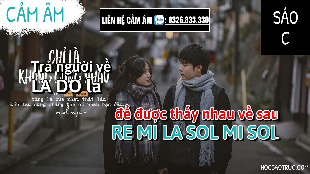 Cảm Âm Chỉ Là Không Cùng Nhau - Beat C5(Tone Đô) Tăng Phúc Ft Trương Thảo  Nhi - Youtube