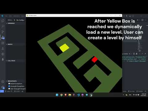 Python OpenGL Maze Game from Zero