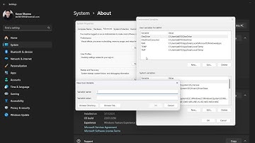 How to Set Environment Variables in Windows 11