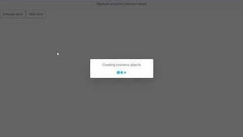 Demo of progress indicator using SAP, Neptune and ABAP Channels