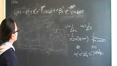 Step Response of Parallel RLC Circuits P8.36 Nilsson Riedel Electric Circuits 9E Solution