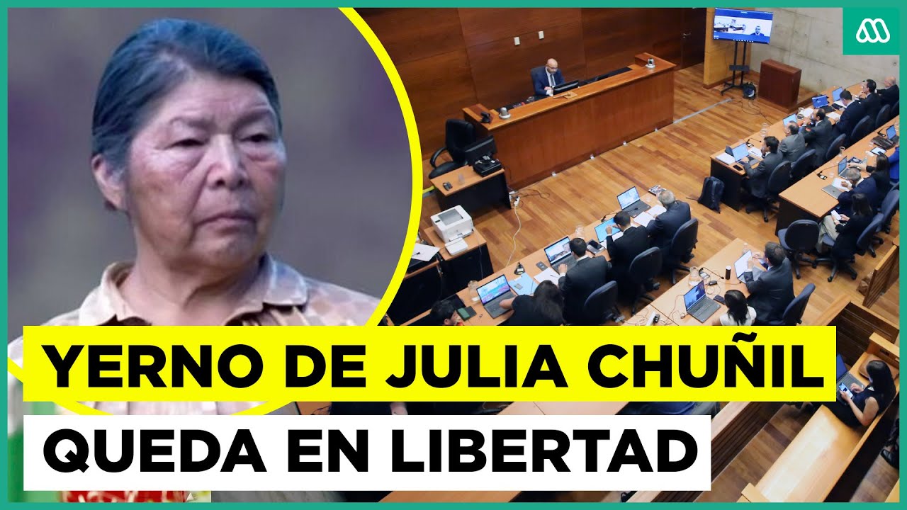 Yerno de Julia Chuñil queda libre con arresto domiciliario nocturno