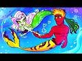 Living Underwater for 24 hours || Weird Adventures and Awkward Moments by Teen-Z