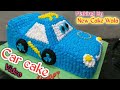 Car cake how to make fancy car cake decorations making by New Cake Wala