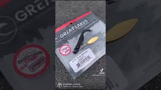 🤯Matte black Sneaky Underspin and 2.75” Drop Minnow. Just Ridiculously good. #finesseunderspin