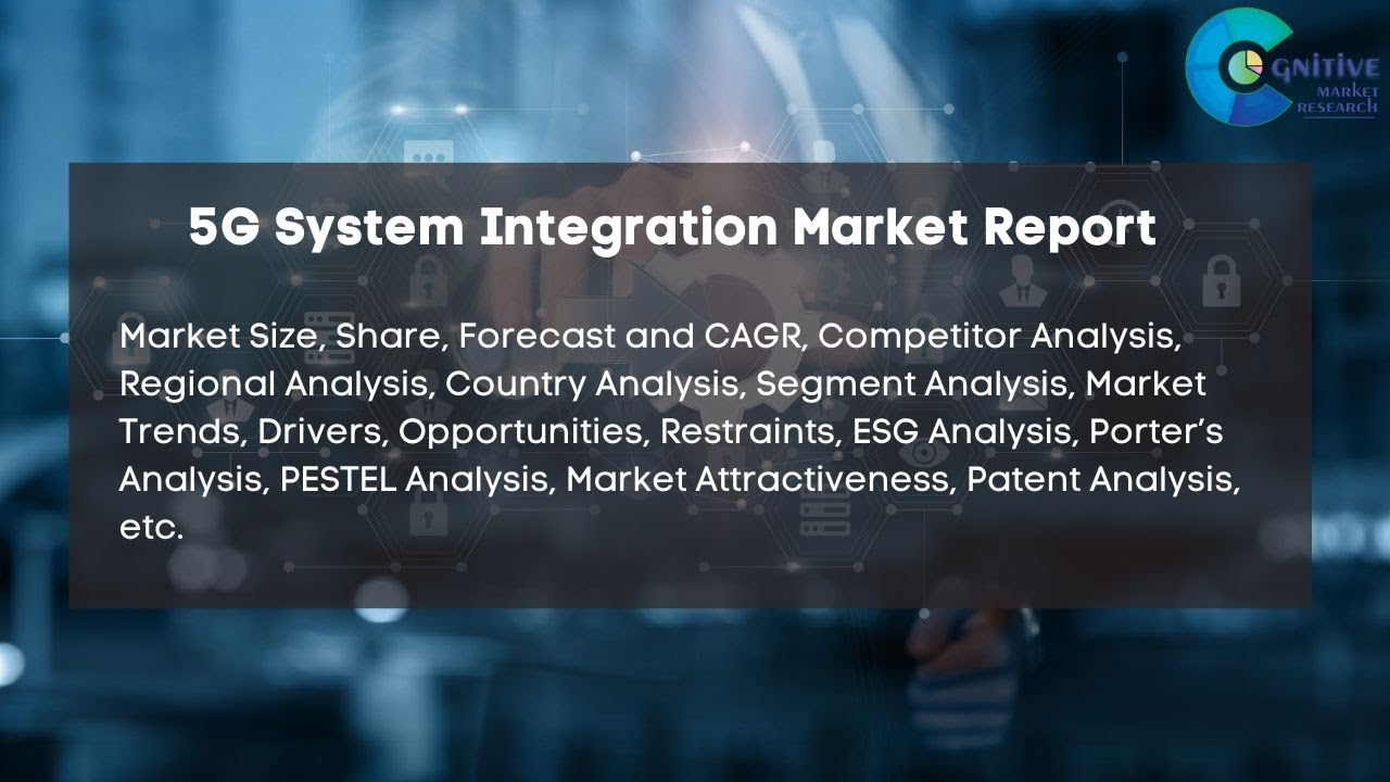 5G System Integration Market Report 2024 | Forecast, Market Size ...