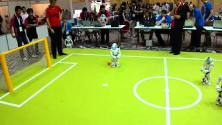 RoboCup 2011 Istanbul WrightEagleUnleashed vs HTWK 1st Half