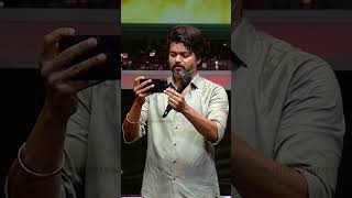 Thalapathy Vijays Cute Selfie Varisu Audio Launch Sun Tv