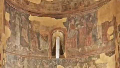 The removal of the mural paintings