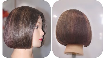 Hướng dẫn cắt tóc ngắn Bob | Quang Saker