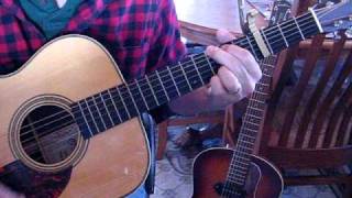 Grandma's Theme & Small Town-(John Mellencamp - Lesson Play Through) chords