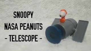 Telescope Snoopy The Peanuts Movie - Happy Meal Mcdonalds Indonesia 2019
