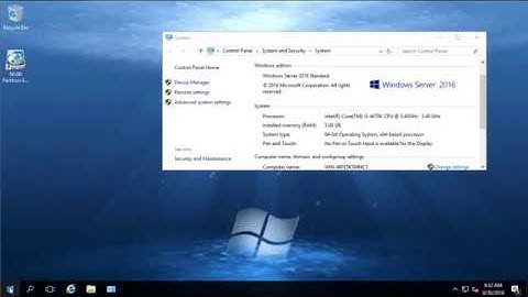 How to resize and extend partition on Windows server 2016