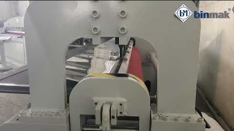 Binmak 2 Roll plate bending machine