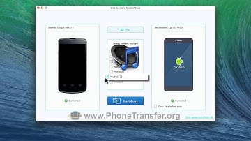 [Music to LG G4/G3] How to Transfer Music from Android Tablet to LG G3 in Batch on Mac OS X?